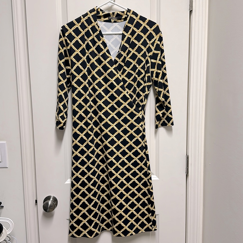 J McLaughlin Faux Wrap Dress - Size M